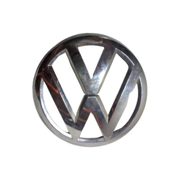 Emblema Grade Diant Vw Polo Virtus 2018 2020 Orig C/detalhe