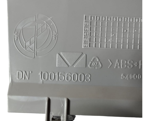 Moldura Central De Ar Fiat Palio 2005/2012 Original Usado - Imagem 5