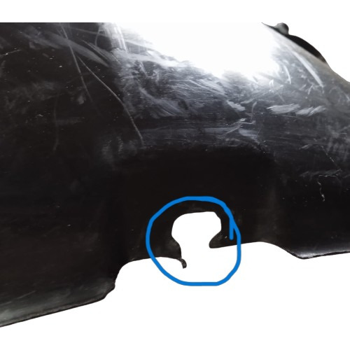 Parabarro Dianteiro Le Vw Fox 11/15 Original Detalhe - Imagem 9