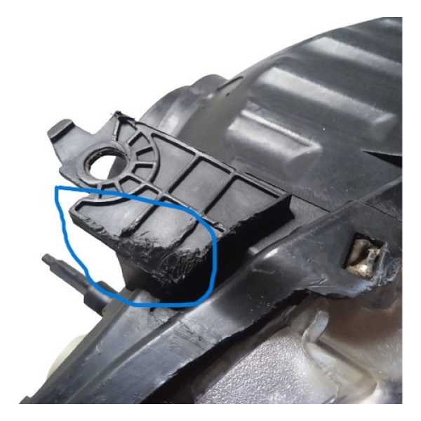 Farol Diant Ld Ford F250 99/11 Similar Recuperada - Imagem 7