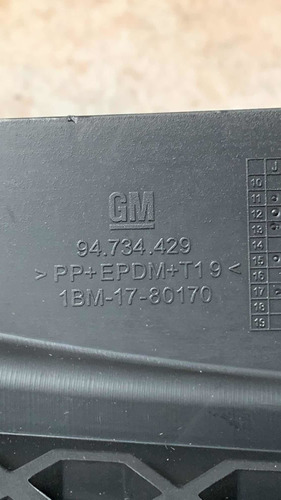 Grade Do Radiador Gm Celta Prisma 2012 2014 Nova Original - Imagem 5