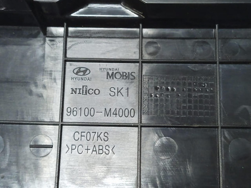 Moldura Tampa Painel Rádio Hyundai Creta 2019 2021 Original - Imagem 5