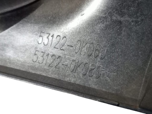 Moldura Grade Diant Toyota Hilux 2008 2011 Original Detalhe - Imagem 5