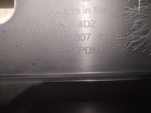 Parachoque Traseiro Vw Saveiro 2012 2016 Original C/detalhe - Imagem 6