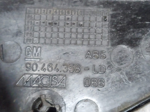 Moldura Porta Tras Ld Gm Vectra 97 05 Orig Usad Detalhe - Imagem 7