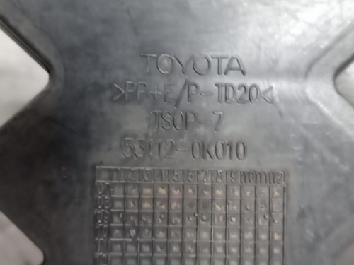 Grade Dianteira Toyota Hilux 2008 2011 Original Detalhe - Imagem 7