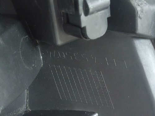 Farol Dianteiro Máscara Negra Le Vw Golf 2008 2013 Paralelo - Imagem 7