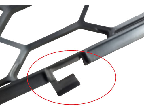 Grade Dianteira Toyota Hilux 2008 2011 Original Detalhe - Imagem 5