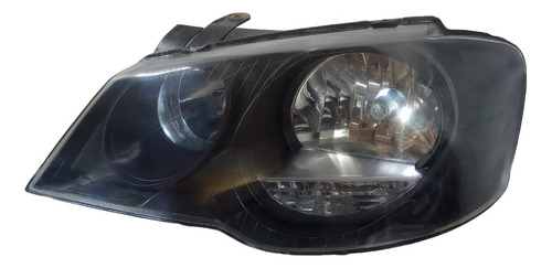 Farol Dianteiro Máscara Negra Le Vw Golf 2008 2013 Paralelo