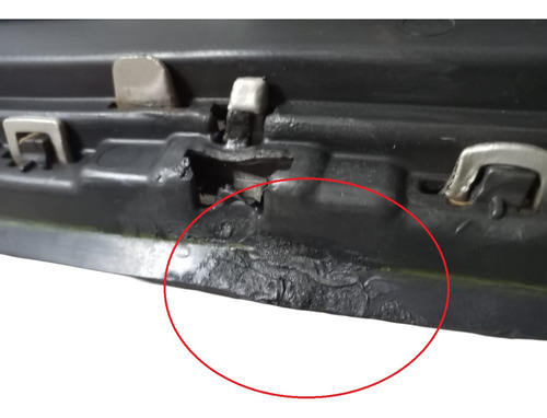 Grade Dianteira Inferior Gm Onix 2017 2019 Original Detalhe - Imagem 5