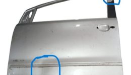 Porta Dianteira Le Vw Spacefox 06/10 Original Detalhe