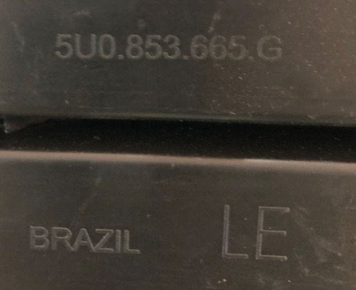 Moldura Milha Lado Esquerdo Volkswagen Voyage G6 Original - Imagem 7